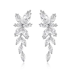 01-Floral Earrings-Silver