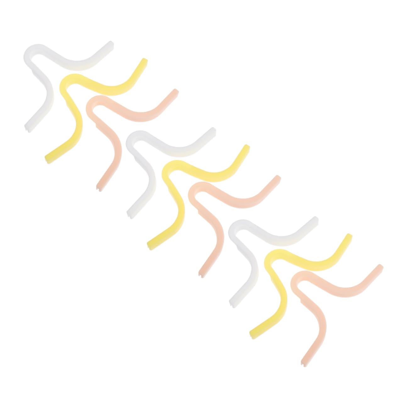 VILLCASE 9pcs Portable Nose Strip Nose Bridge Bracket Seal Nose Cushion Sponge Glasses Nose Pad Silicone Nose Bridge Nose Bridge Strips Pad Steel Wire Pp Second Generation Face Mask