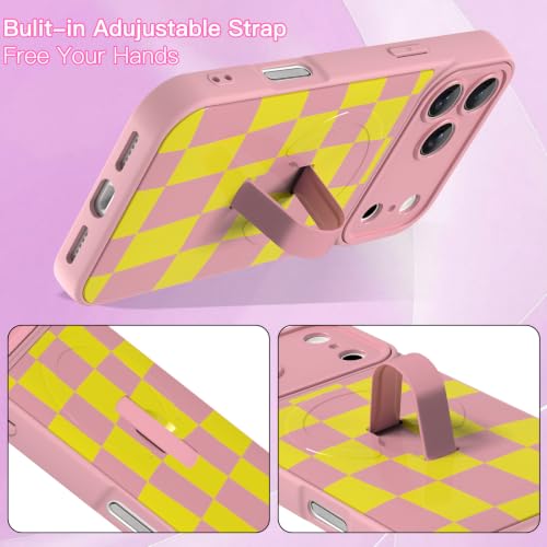 Image of ZIYE for iPhone 17 Pro Max Case Checkered Compatible with Magsafe