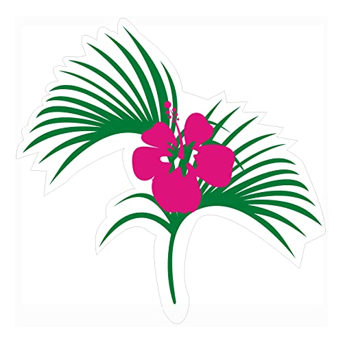 Image of Pretty Ur Party Hawaiian Theme Paper Cutouts for Birthday Parties, Party Supplies decor, Birthday Party Decoration Cut-Outs (10 pcs)