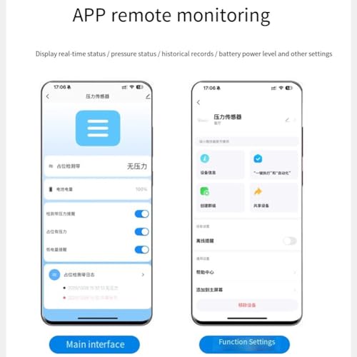 Capteur de présence intelligent Tuya Zigbee avec surveillance à distance