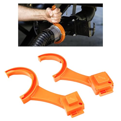 Image of DXNQ 2 PCS RV Sewer Hose Wrenches, 3 inch & 4 inch Fits Most Sewer Cap Connections, Easy-to-Use RV Sewer Fitting Wrench
