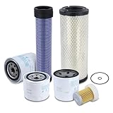 Maintenance Service Filter Kit Fit for Kubota L2800 L3200 L3400 L3700SU L3800 HST Replaces HH164-32430 HHK70-14073 HH3A0-82623 6A320-59330
