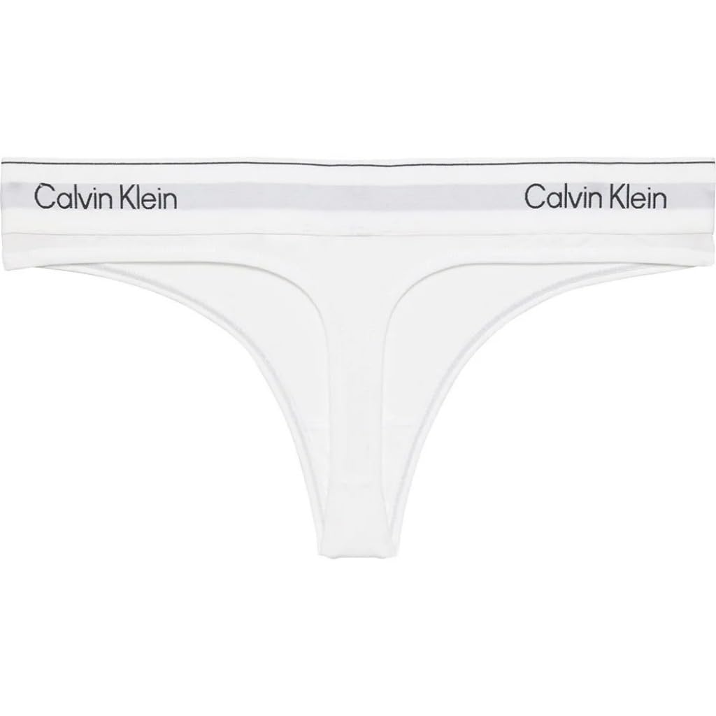 Image secondaire de String Femme Calvin Klein - Élégance et Confort en Blanc, Taille M