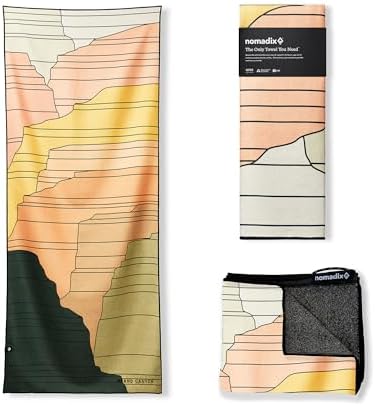 Nomadix Original Towel – Best Packable Travel Towel Gift for Outdoorsy Women