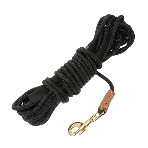 ibasenice 10 Meters Long Dog Traction Rope Sturdy Comfortable Pet Leash for Training Walking Outdoor Use Durable for