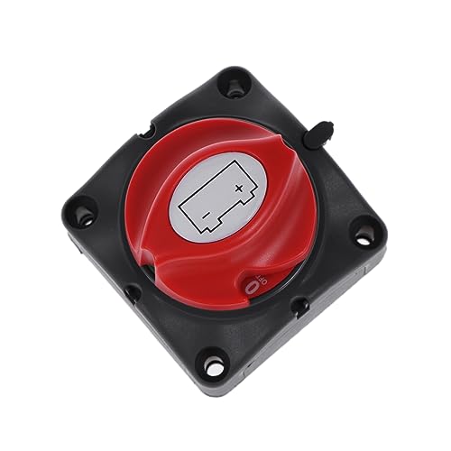 DINHEAROM 275a Battery Disconnect for Car Boat Rv Truck Motorcycle Off Isolator with Screws Easy to Install Instantaneous Rating