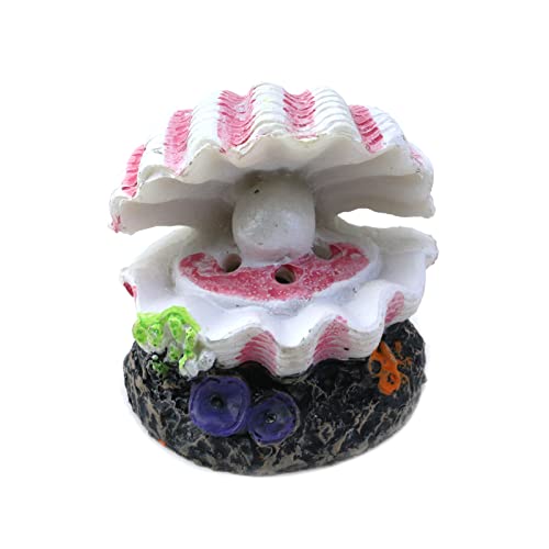 Tighall Aquarium Volcano with Air Stone Bubbler Volcano Ornament Fish Tank Bubble Maker Aquarium Air Bubbling Airstones