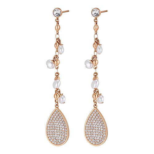Boucles d'oreilles Brosway Tailor BIL26, la pureté de l'acier ciselé
