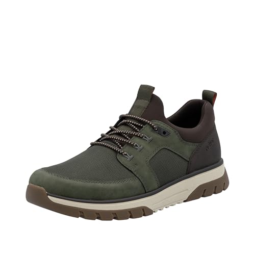Rieker Men's B9351 Slip-On Shoes, Green, 45 EU, Green, 10.5 UK