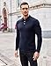 COOFANDY Men's Casual Navy Blue X-Large