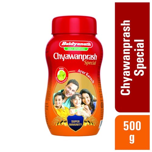 Image of Baidyanath Asli Ayurved Chyawanprash Special 500 g (Pack of 2) Builds Overall Health Improves Immunity And Strength| With Goodness Of 42+ Ayurvedic Herbs