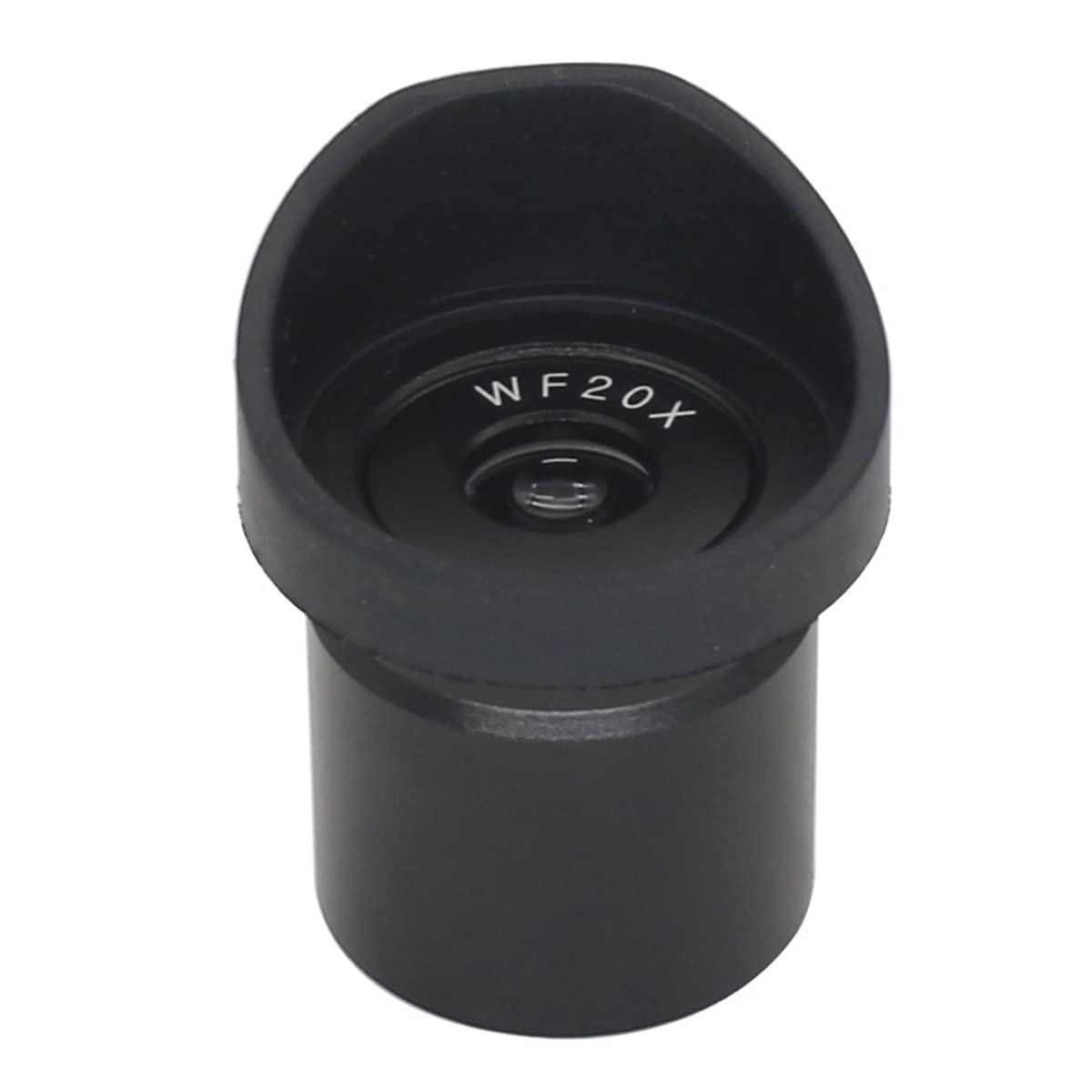 Microscope Stereo Microscope Eyepiece WF5X WF10X WF15X WF20X Optical Lens, Mounting Diameter 30mm Or 30.5mm with Rubber Eye Cups(WF20X-10-30mm)