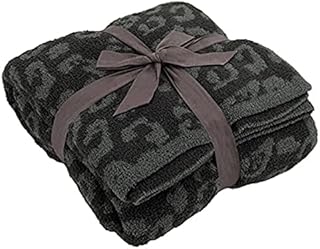 Throw Blanket Fleece Reversible Leopard Print Throw Blanket Fluffy Ultra-Soft Plush Microfiber Throws Cosy Warm Blankets For Sofa Couch Bed And Living Room (Color : C, Size : 75 * 90CM)