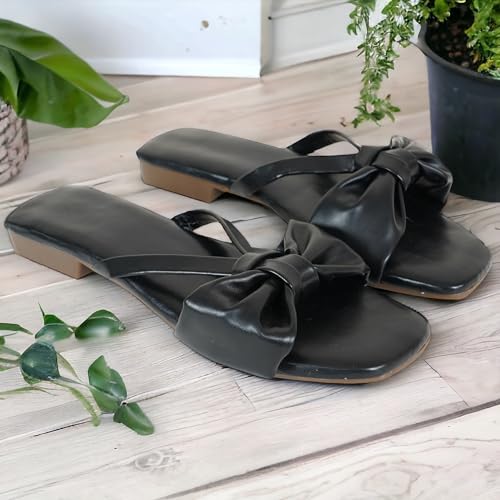 Image of DFR Women Casual Cushioned Flat Slippers Woman