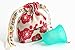 SckoonCup Beginner Choice Menstrual Cup - Made in USA - FDA Registered - Organic Cotton Pouch - Sckoon Menstrual Cup (Small, SckoonCup Aqua)