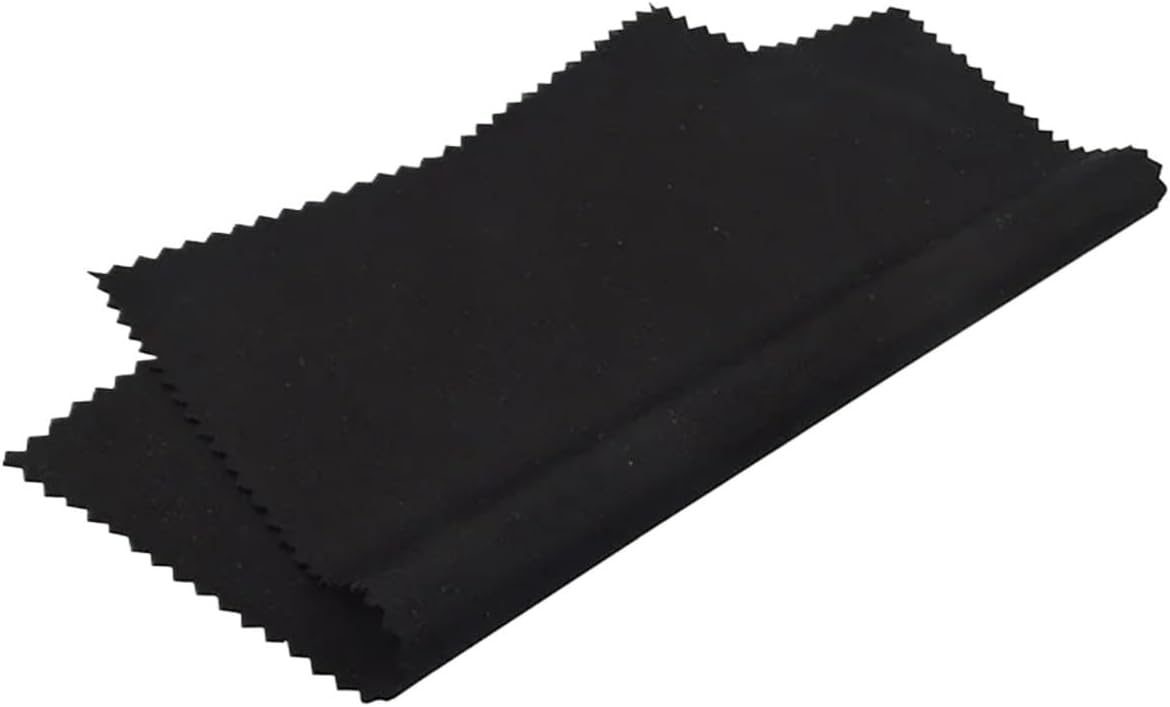 Eye Glass Clean Cloths 50/100pcs Glasses Lens Microfiber Cleaning Cloth Eyeglasses Cleaner Wipe Colorful 5.9 * 7.08inch(Black,1000PCS)