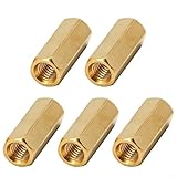 Lot de 5 adaptateurs de tube d'extension en laiton pour réchaud de camping
