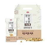 Hanmi Korean Soybean Sugar-Free Soy Milk 6.4oz (Pack of 16) Vegan Fully Grounded Korean Soybean, No