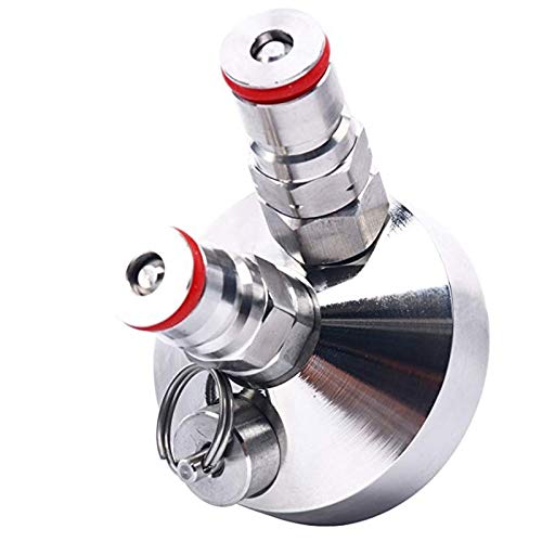 Distributeur en acier inoxydable pour mini beer keg avec connecteur ball lock durable
