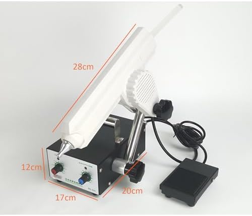Hot Melt Glue Dispenser, Electric Dispensing Machine, Adjustable Temperature and Speed, 2.6mm Nozzle, Suitable for Carton Packaging.