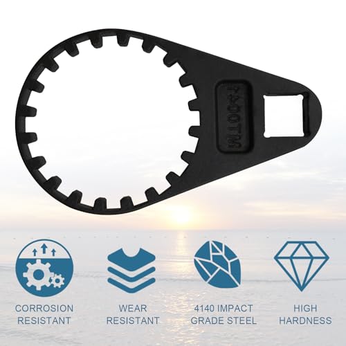 Fuel Filter Water Separator Wrench Compatible with Yamaha 4-Strokes 150 to 350 HP (Serial Number 0406), F150-F350, 2.6L and 3.3L HPDI 2006 to current,Replace for Yamaha Outboard Fuel Filter