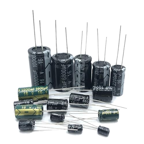 Condensateurs électrolytiques en aluminium 16V de haute précision pour audio et vidéo, 20pcs