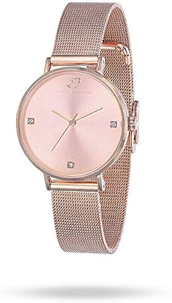 orologio solo tempo donna Luca Barra classico cod. LBBW208 : Amazon.it:  Orologi