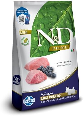 N&D PRIME Ração Farmina N&D Prime Cordeiro E Blueberry Cães Adult...