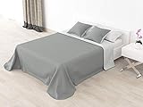 Colcha de verano termosellada bicolor modelo MIAMI 83822024 labrado espigas. Hasta 5 colores disponibles coordinados según imagen. Disponibles para cama de 90 - 105 - 135 -150. Lavable a 30º. Tejido muy resistente aún después de muchos lavados.