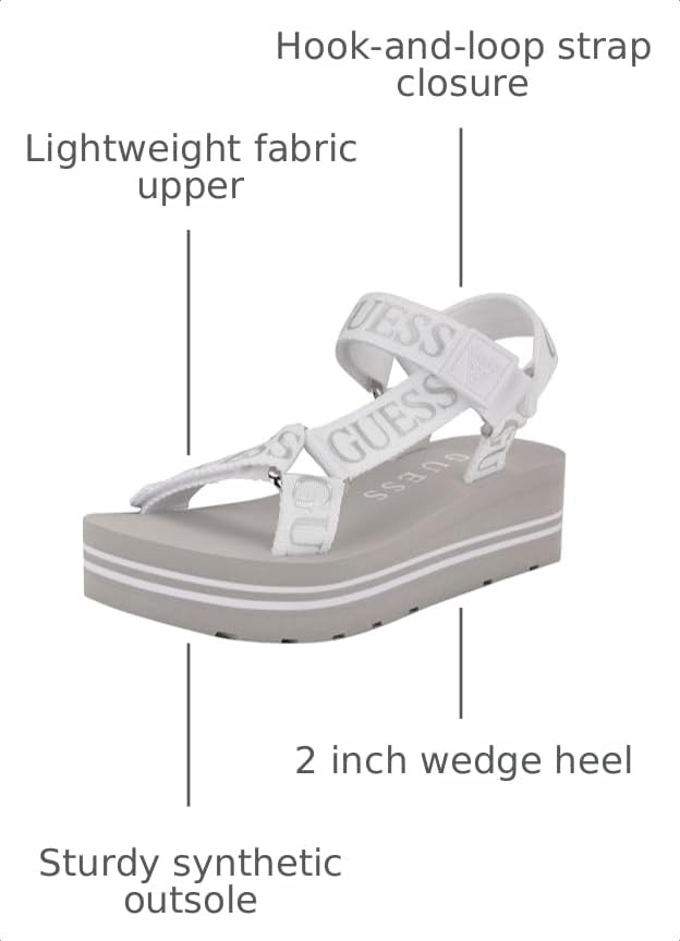 Image of Guess Women's AVIN Wedge Sandal