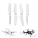 HSP Himoto Original Rotorblätter-Set für RC Ferngesteuerter Quadcopter Syma X5SC und X5SW, Ersatzteil-Nummer X5-02