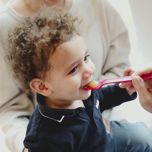 TalkTools Magenta Flatty - Incentiva O Fechamento Labial | Aumento Da Estimulação Sensorial Oral Par