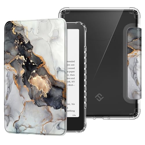 Fintie �P�[�X 7�C���` Kindle Paperwhite (��12����A2024�N) ����� Kindle Colorsoft Signature Edition�p �E���g���N���A�\�t�g���C�g ���� TPU�o�b�N�J�o�[ �����E�F�C�N/�X���[�v ��