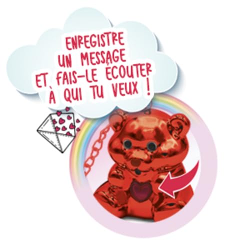 Coccolotti Love & Tell Oh My Gold Red, Talking Plush Toy with Recordable Voice Message - Image 2