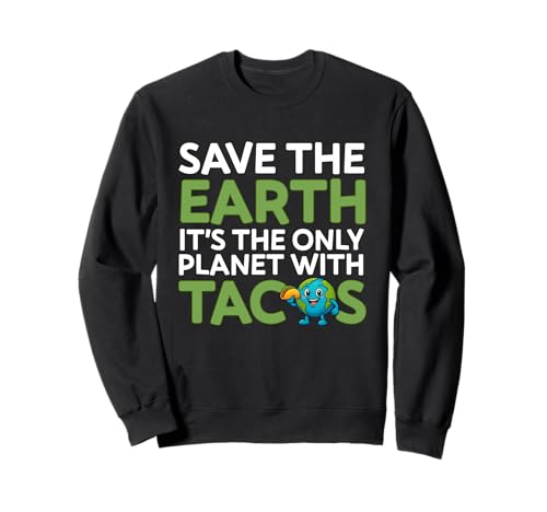 Save The Earth Only Planet With Tacos �ʔ������p�� �A�[�X�f�C �g���[�i�[