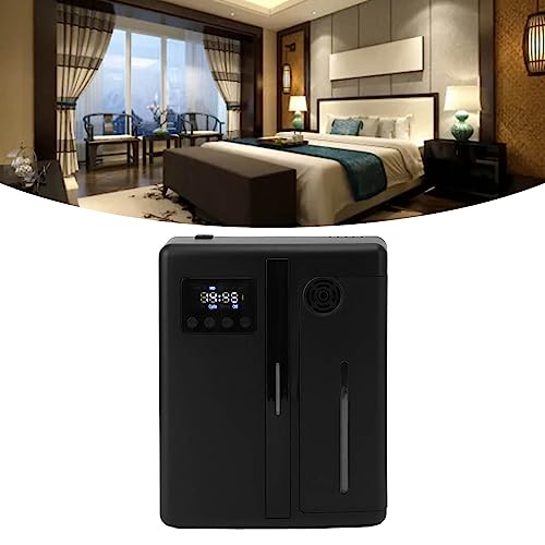 Topiky Máquina de Aire de Bluetooth Mejorada, Difusor de Aceite Esencial de Atomización Inteligente, Difusor de Aceite Esencial sin Agua Profesional, Difusor de (Negro)