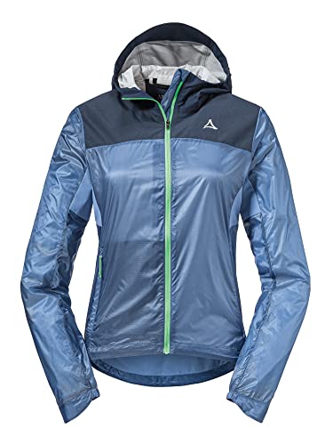 Schöffel Damen Hybrid Jkt Flow Trail L, extrem leichte, atmungsaktive MTB...