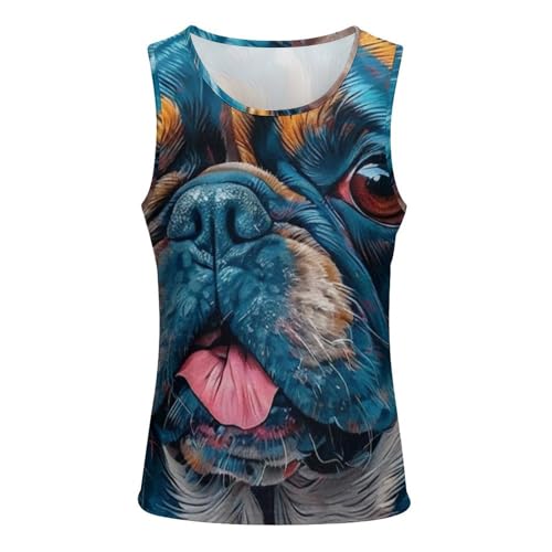 Supdreamc Essential Vest T-Shirts for Men Boys Teens Adult, Casual Slim Fit Sweat Shirt2