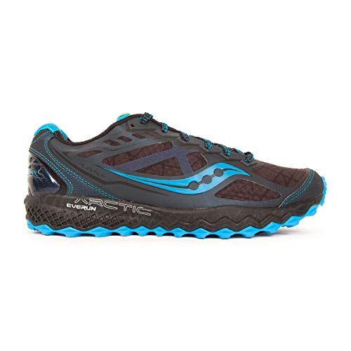SAUCONY PEREGRINE 6 ICE GRIS NEGRO AZUL S203442