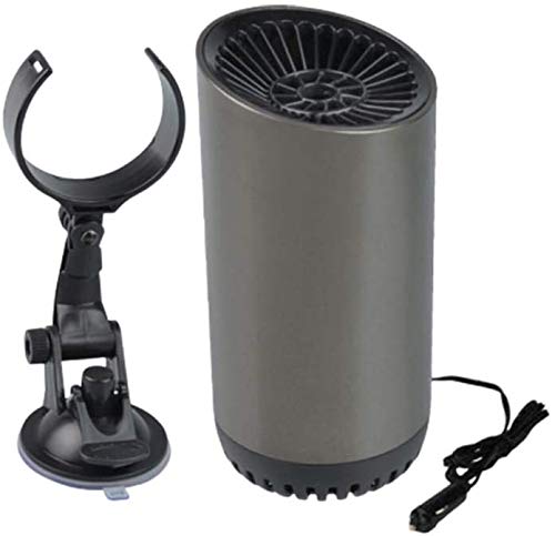 Portable 12V 150W Auto Ceramic Heater Fan: 3 - Outlet Cig Lighter Plug-in, Fast-Heating Car Heater, Fan, and Defogger for Quick Defrost/Defog