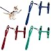 3 Stück Katzenleine Geschirr für Katzen Ausbruchsicher Welpengeschirr Weich Kaninchengarnitur Katzengeschirr mit Leine Verstellbar Katzen Geschirr Verstellbar Weich Reflektierend Cat Harness Set