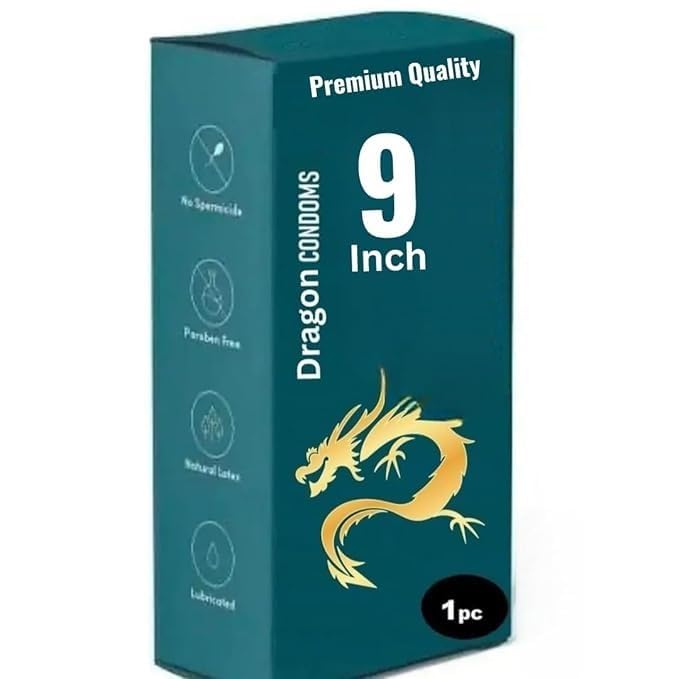 Jumbo Dragon Condom 9-Inch-image-37