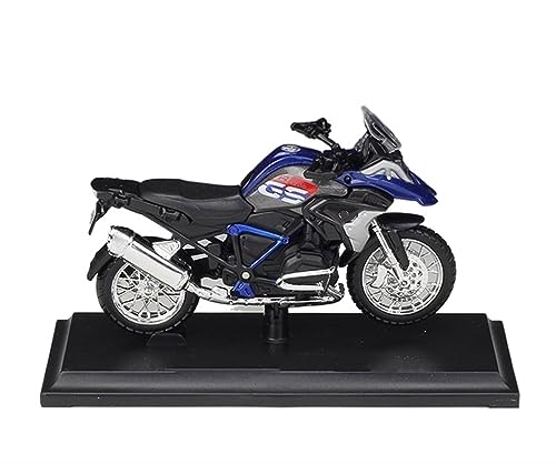 BMW R1200 GS 1:18 cadeau idéal pour motard modèle de moto miniature de sport en métal