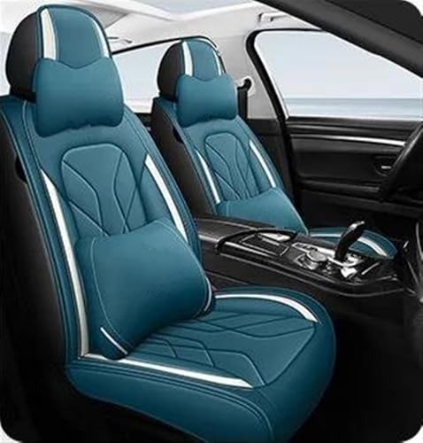 Housse de siège auto en cuir vert pour Opel Astra H 2008-2024