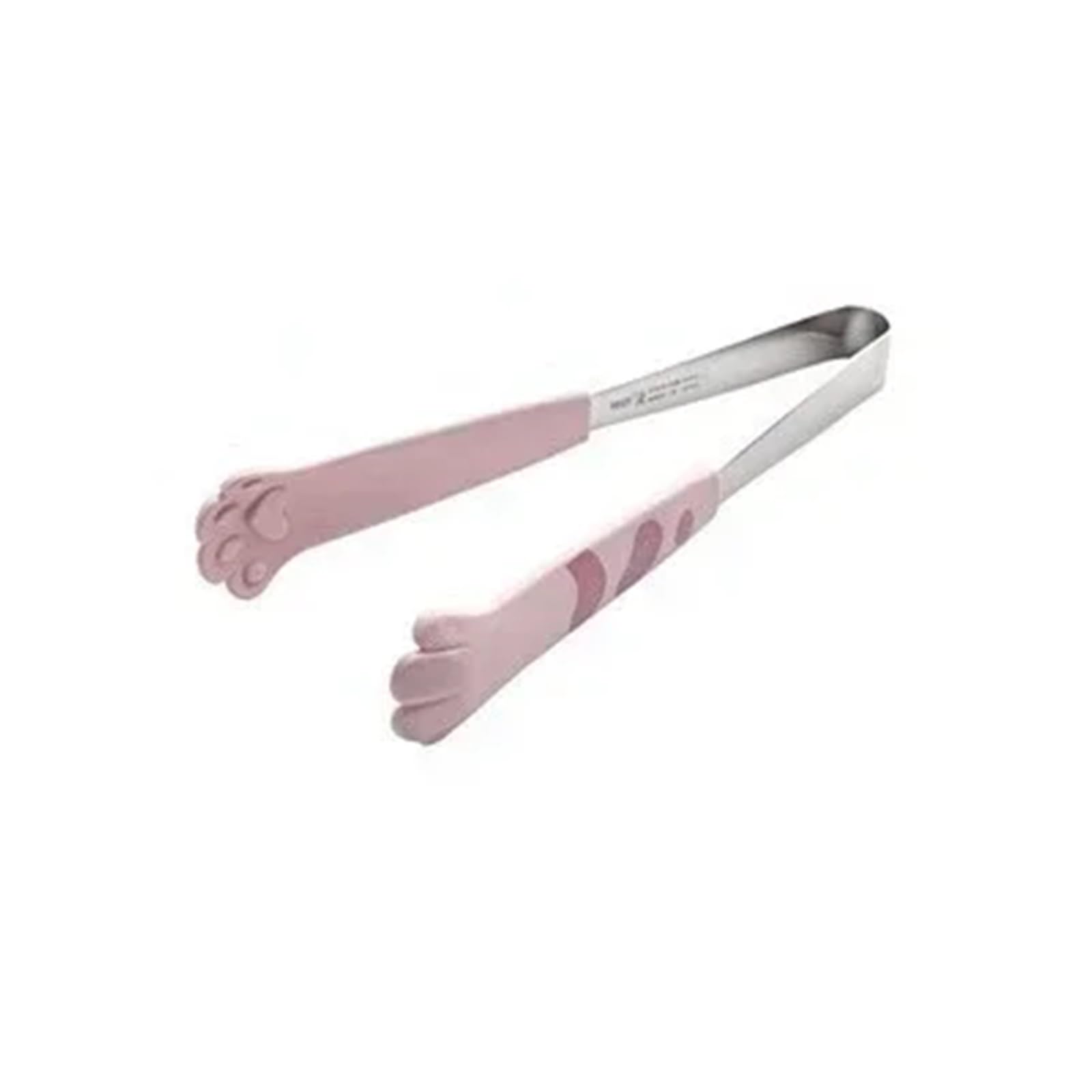Pinces de cuisine, Pince de cuisine en acier inoxydable multicolore 12-23,4 cm(Pink,M 18.2cm)