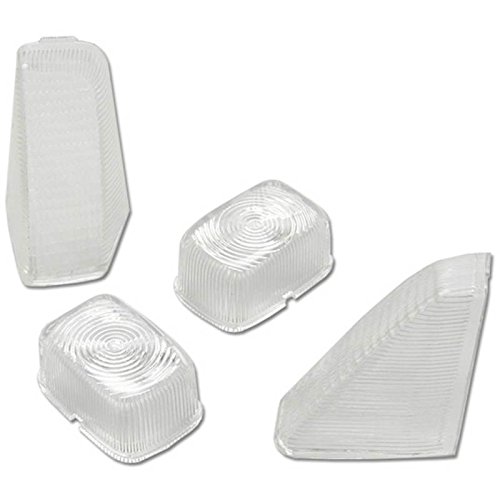 Kit 4 gemme vetri frecce trasparenti mbk booster