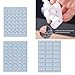 Zeizafa Clear Double Sided Adhesive Dots for Car Dashboards and Phone Holders Clear Acrylic Industrial Tape Multipurpose Gluey Putty