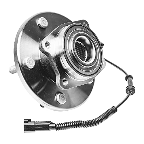 Detroit Axle - Front Wheel Bearing Hub for Dodge Grand Caravan Chrysler Town & Country Volkswagen Routan Ram C/V, Replacement Wheel Bearing and Hub Assembly