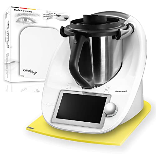 Coolina Premium Tabla deslizante para Thermomix – Apto para TM5, TM6 y TM31 – Deslizador de alta calidad – Hecho de acrílico – limón